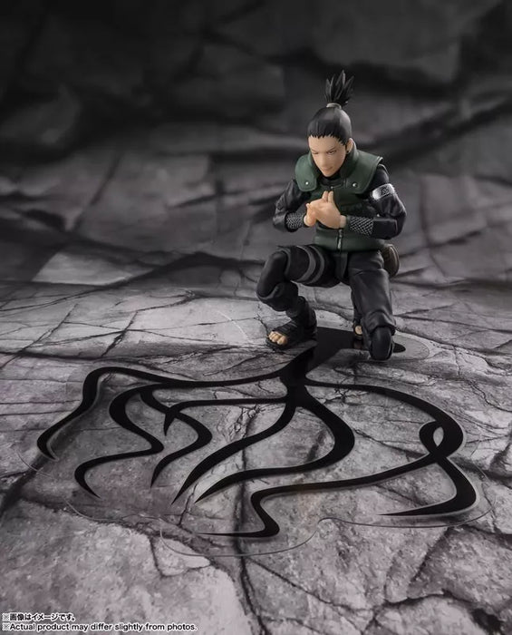 BANDAI S.H.Figuarts NARUTO Shippuden Shikamaru Nara Action Figure JAPAN OFFICIAL