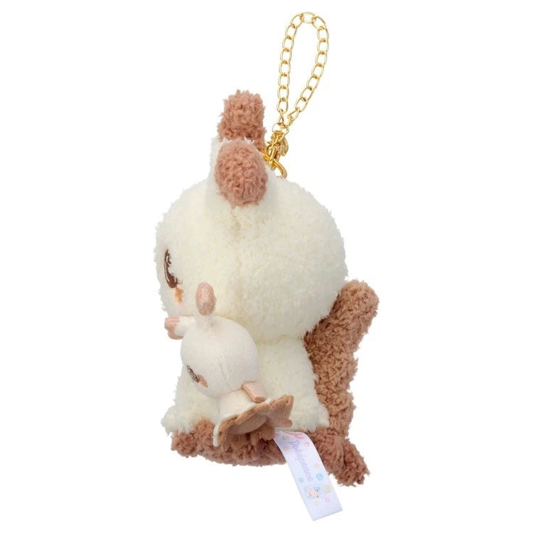 Pokemon Pokepeace Mimikyu with Plush Toy Ver. Plush Keychain JAPAN OFFICIAL