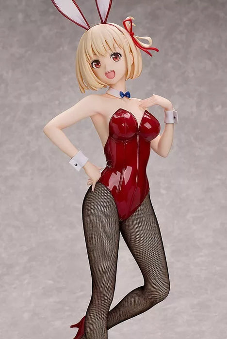 Lycoris Recoil Chisato Nishikigi Bunny Ver. 1/4 da figura Japão oficial