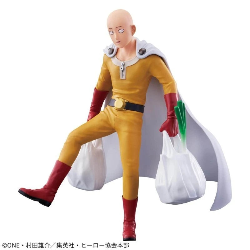 Banpresto One Punch Man One Punch Life Saitama Shopping Figure JAPAN OFFICIAL