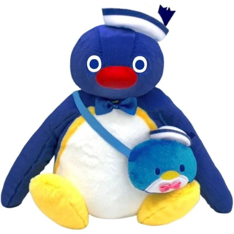Nakajima Corporation Tuxedo Sam x Pingu Pingu S Plush Doll JAPAN OFFICIAL