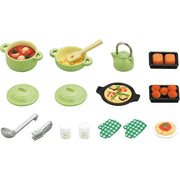 Epoch Sylvanian Families Calico Critters Cooking Set CA-410 JAPAN OFFICIAL