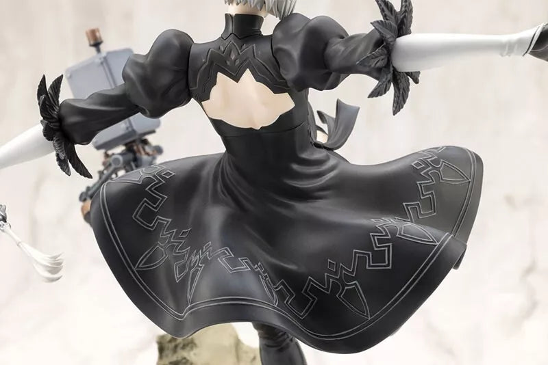 Kotobukiya Artfx J Nier: Automata Ver1.1A 2B 1/8 Figura Giappone Funzionario