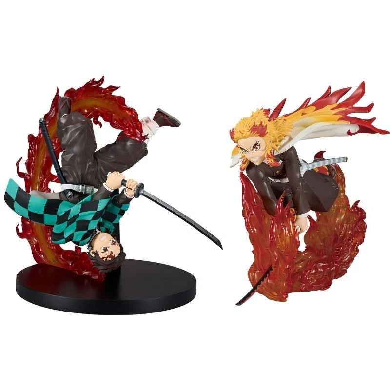 VIBRATION STARS PLUS Demon Slayer Tanjiro Kamado Kyojuro Rengoku Figure Set of 2