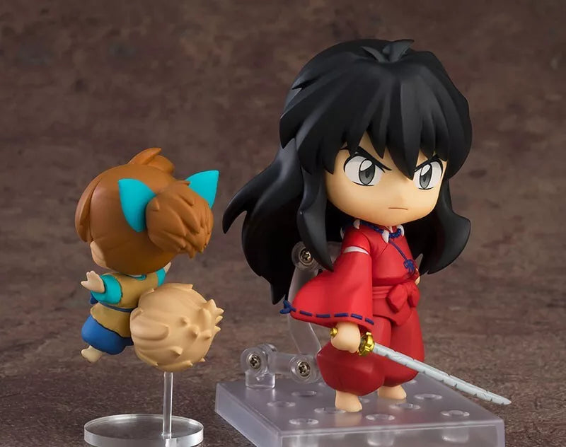 Nendoroid inuyasha luna nueva ver. & Shippou figura de acción oficial de japón