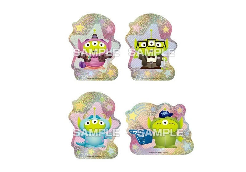 Alien Remix Character Cut Sticker Gum 16Pack Box Candy Toy JAPAN OFFICIAL