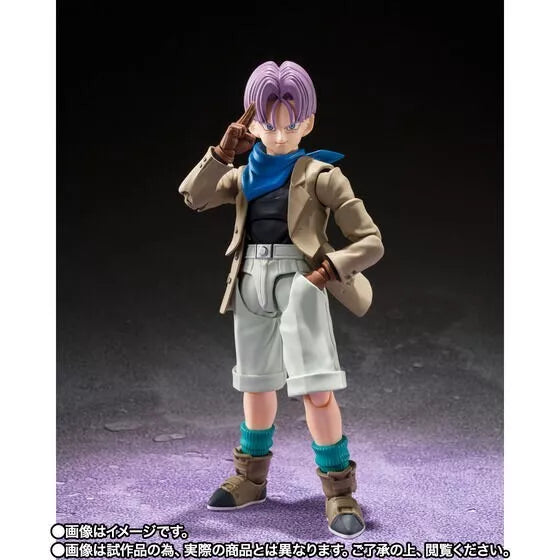 BANDAI S.H.Figuarts Dragon Ball GT Trunks GT Figura de acción OFICIAL DE JAPÓN
