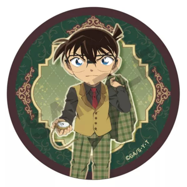 Detective Conan Trading Tin Badge British Style Complete Set JAPAN OFFICIAL