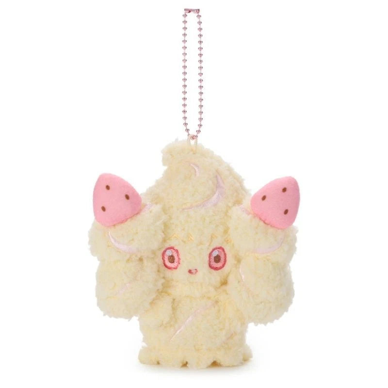 Pokemon Pokepeace Alcremie Plush Keychain JAPAN OFFICIAL