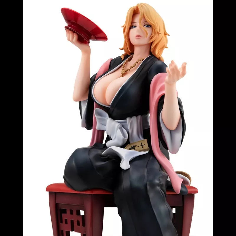 JUWEL. Serie Bleiche Tausendjährige Blutkriegsschwlederdung ver. Rangiku Matsumoto -Figur