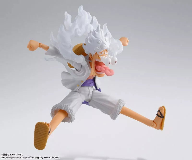 BANDAI S.H.Figuarts ONE PIECE Monkey D. Luffy Gear 5 Action Figure JAPAN