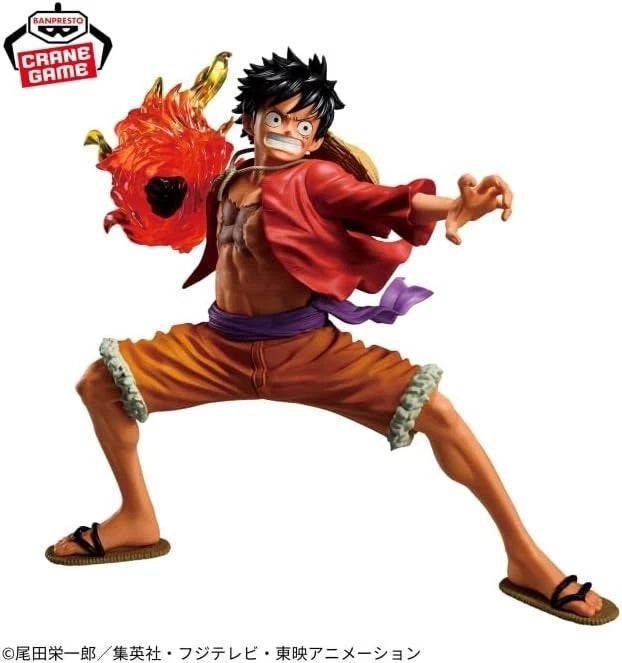 Banpresto MAXIMATIC Plus One Piece Monkey D Luffy 2 Figure JAPAN OFFICIAL