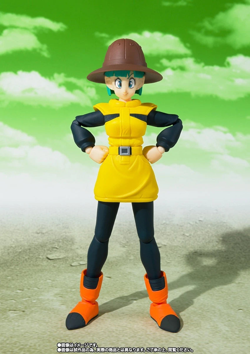 BANDAI S.H.Figuarts Dragon Ball Z Bulma Journey to Planet Namek Action Figure