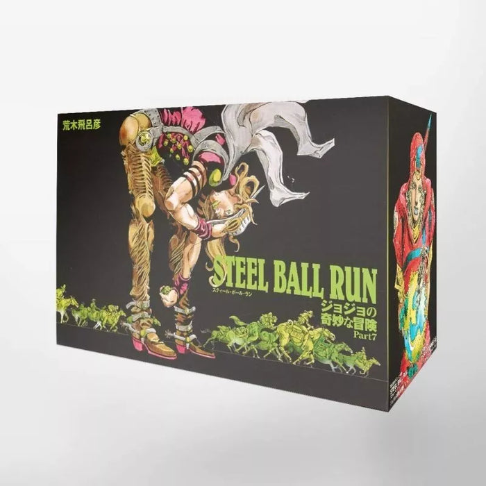 JoJo's Bizarre Adventure Part 7 Steel Ball Run Vol.1-16 Complete Box Set Comics