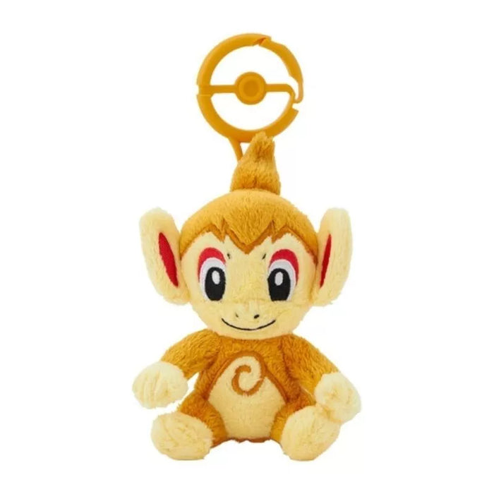 Pokemon Center Original Plush Doll with Carabiner Chimchar JAPAN OFFICIAL