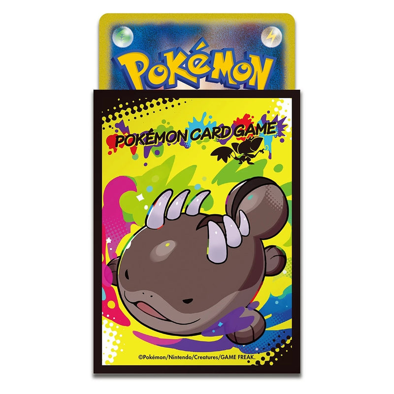 Pokemon Center Original Card Sleeves Moudoku Kiken Black JAPAN OFFICIAL