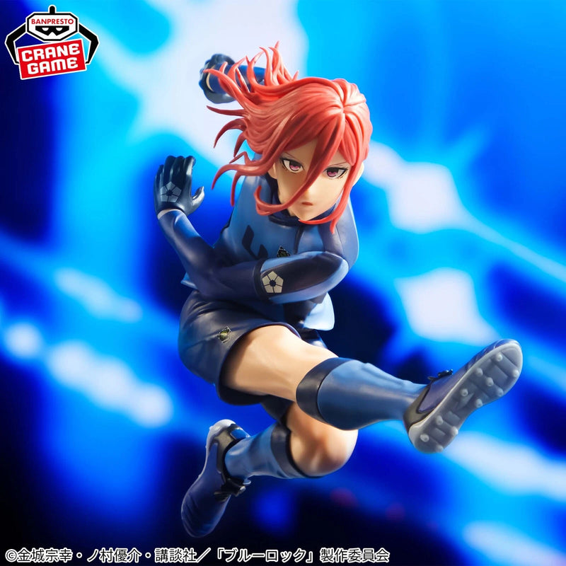Banpresto Blue Lock Blue Prison 11 Masters Hyoma Chigiri Figure JAPON OFFICIEL