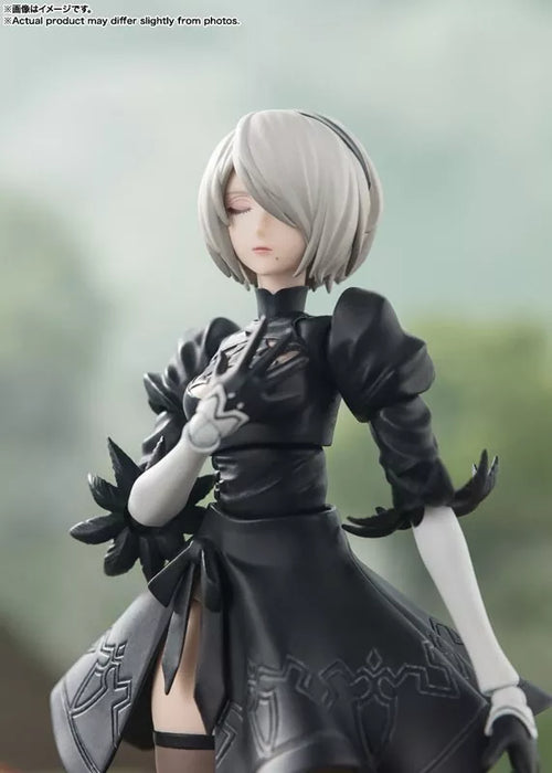 BANDAI S.H.Figuarts NieR:Automata Ver1.1a 2B Action Figure JAPAN OFFICIAL