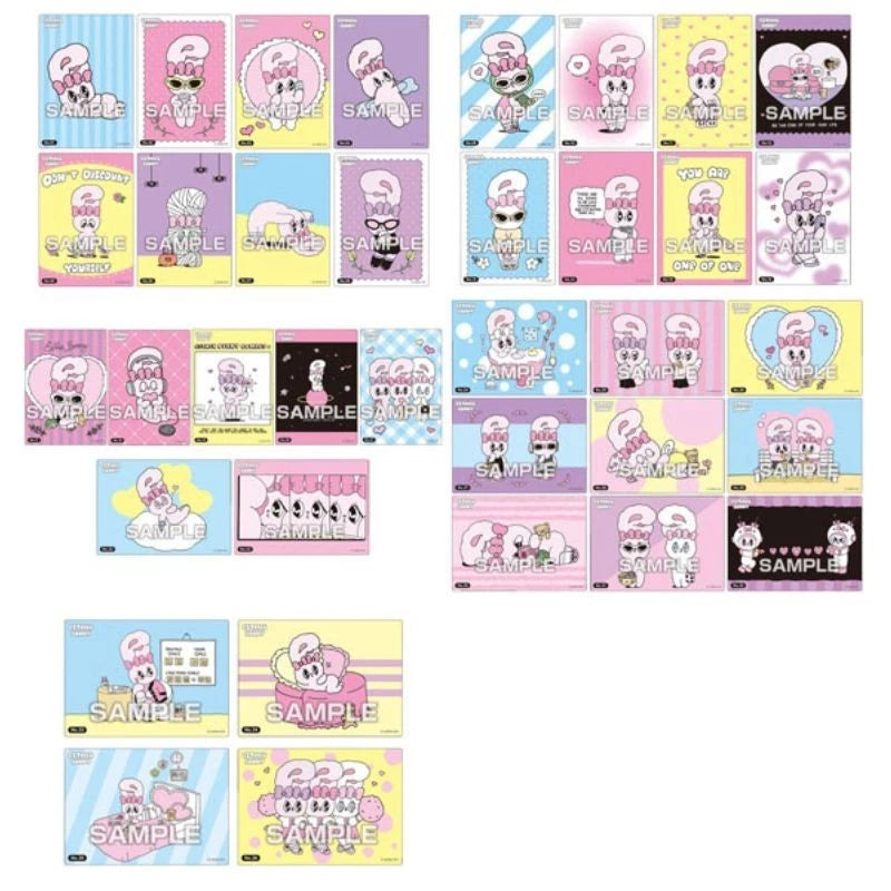 Esther Bunny Clear Card Collection Gum 18Pack Box TCG Candy Toy JAPAN OFFICIAL