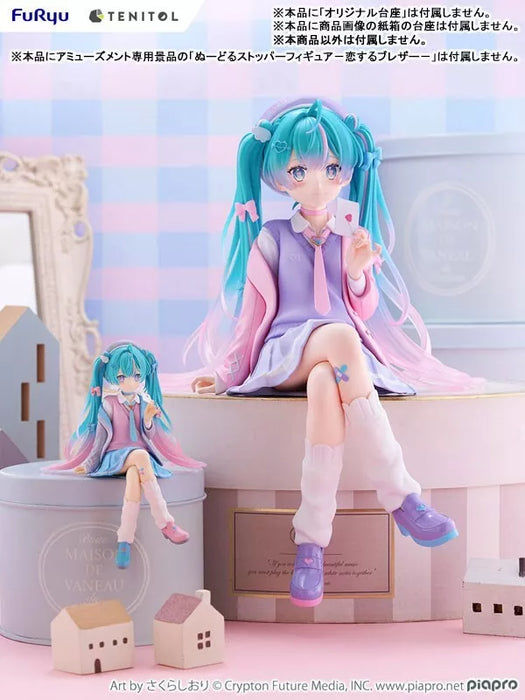 Furyu Tenitol Hatsune Miku Big Noodle Stopper Figura Japón Oficial