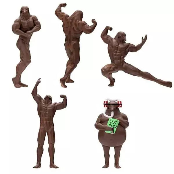 Tamakyu lunar La verdad en el conjunto de suelo de 5 figuras de cápsula juguete Japón oficial