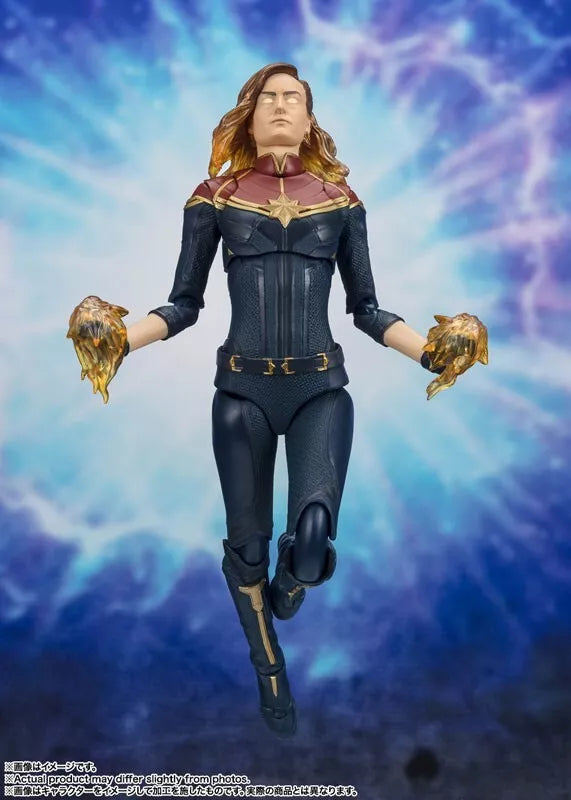 Bandai S.H.Figuarts The Marvels Captain Marvel Action Figure Officiel Japon
