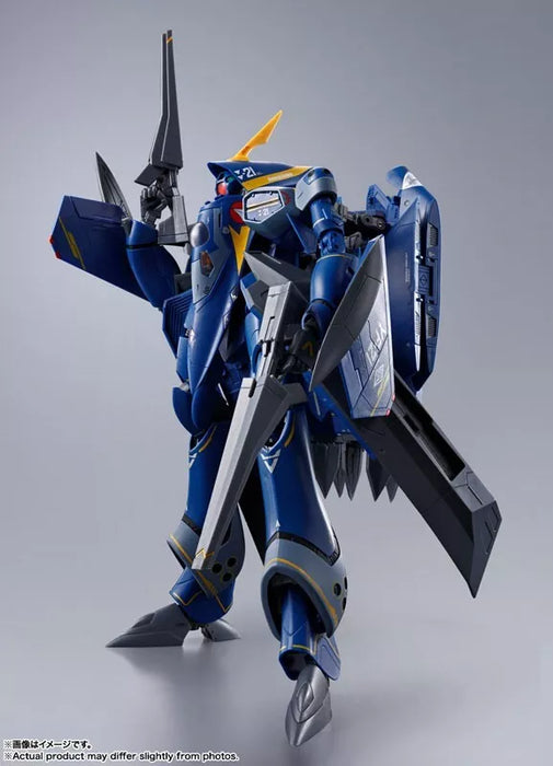 Bandai dx chogokin macross mais yf-21 guld goa bowman ação personalizada figura japão