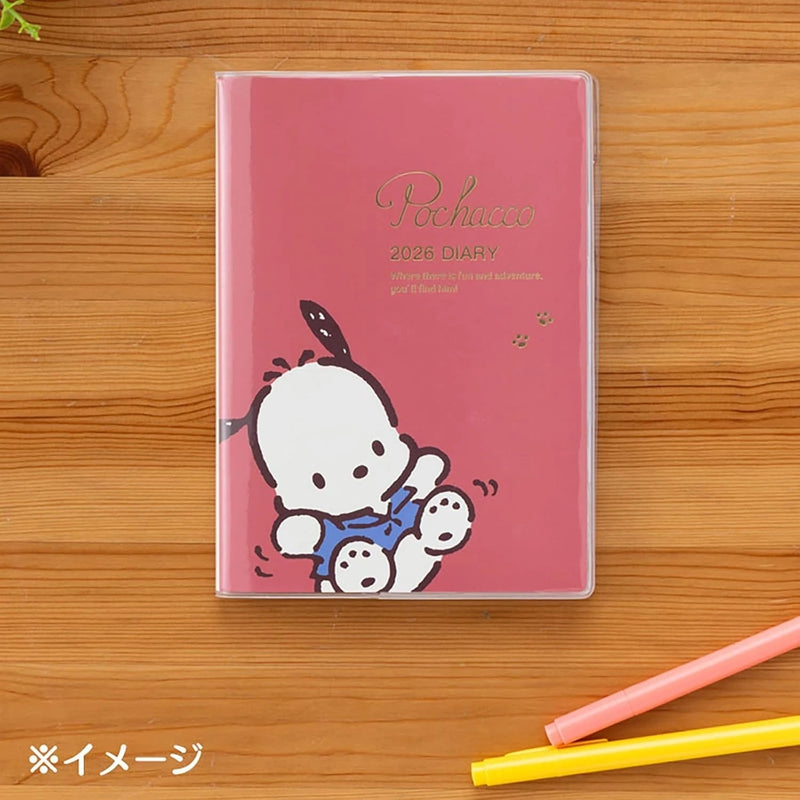Sanrio Pochacco B6 Diary 2026 Schedule Book JAPAN OFFICIAL