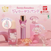 BANDAI Sanrio Characters Jelly Deco Band Complete Set Capsule Toy JAPAN OFFICIAL