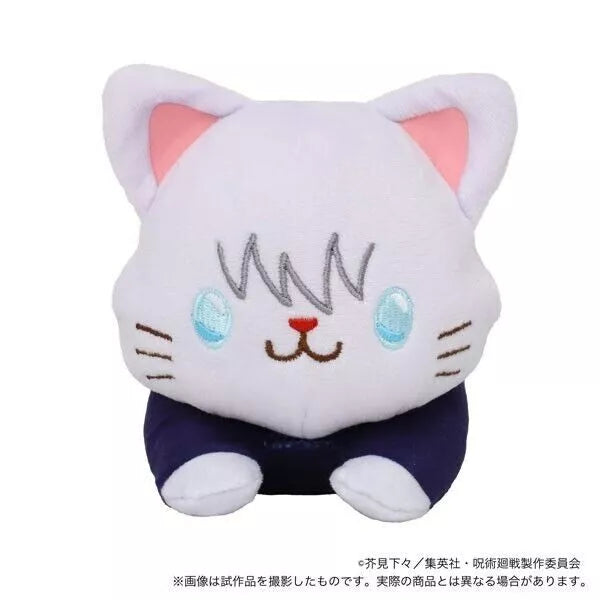 Jujutsu Kaisen Kaigyoku Gyokusetsu withCAT Plush Doll Nesoberi Satoru Gojo JAPAN