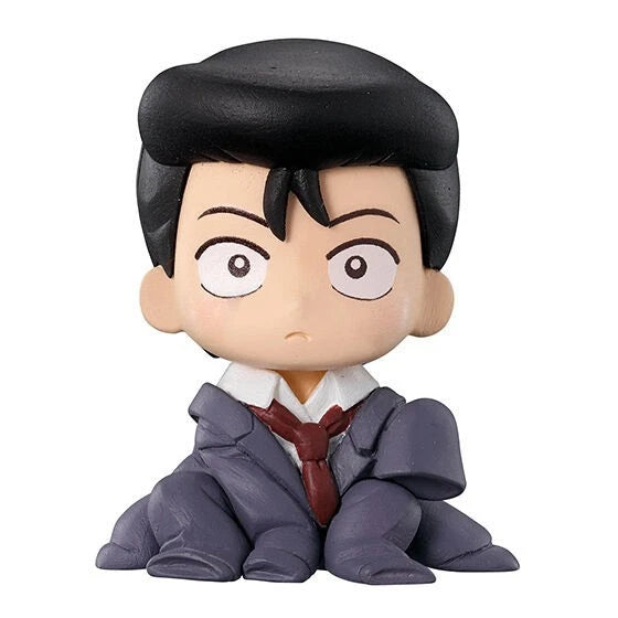 BANDAI Chijimase Tai 10 Detective Conan Komplettset Figur Kapselspielzeug JAPAN