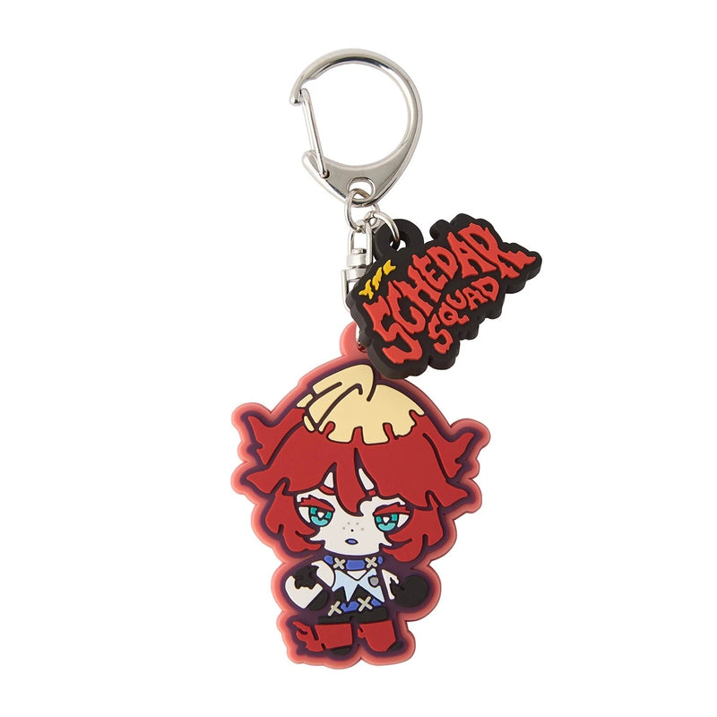 Pokemon Center Original Stardust Besties Schlüsselanhänger-Kollektion aus Gummi. Komplettes Set