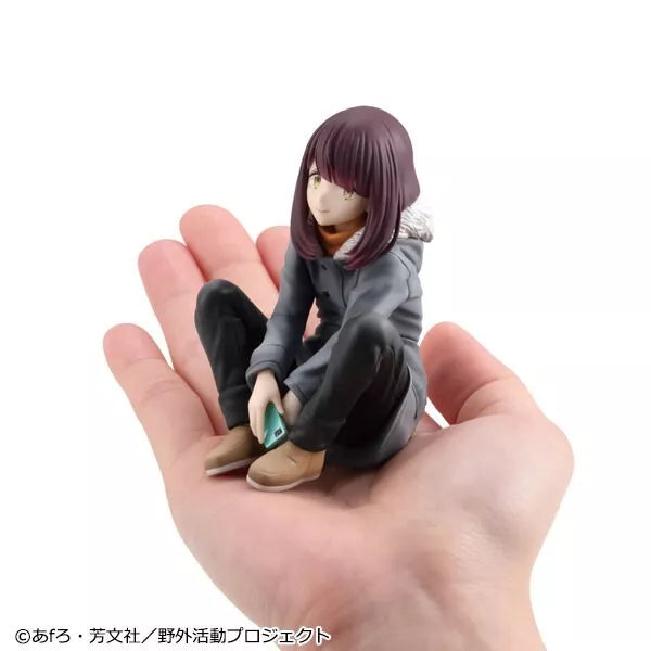 Yuru Camp Staffel 3 Ayano-chan Handflächengroße Figur JAPAN OFFIZIELL