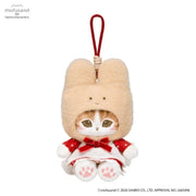 mofusand x Sanrio Characters Potefuwa Mascot Marroncream Plush JAPAN OFFICIAL