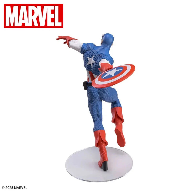 SEGA Luminasta Marvel Captain America Figure JAPAN OFFICIAL SEGA Luminasta Marvel Captain America Figure JAPAN OFFICIAL