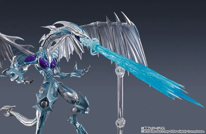BANDAI S.H.MonsterArts Yu-Gi-Oh! Stardust Dragon Action Figure UFFICIALE GIAPPONE