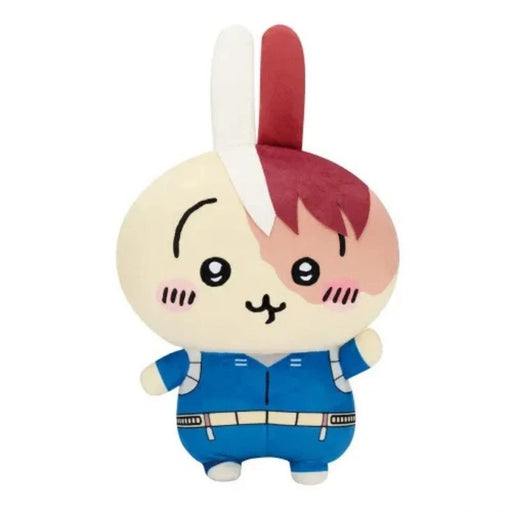 Mecha Mofugutto My Hero Academia x Chiikawa Shoto Todoroki x Usagi Plush Doll
