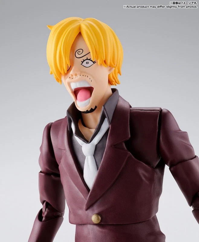 BANDAI S.H.Figuarts One Piece Invasion of Onigashima Sanji Action Figure JAPAN