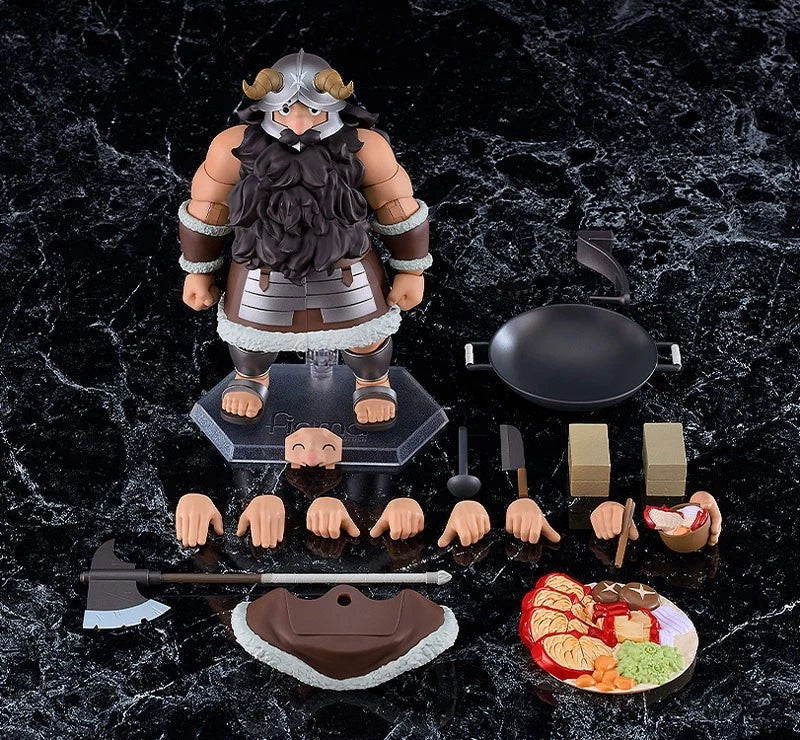 Max Factory figma Delicious in Dungeon Senshi Action Figure JAPÃO OFICIAL