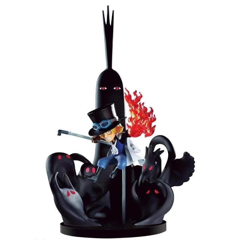 One Piece World Collectable Figure Special Sabo VS Five Elders & Im JAPAN