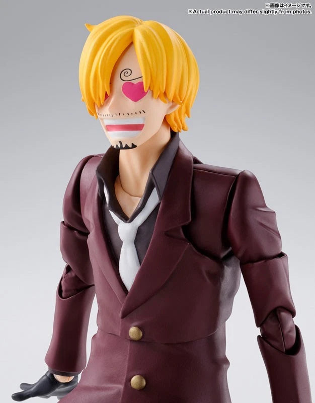 BANDAI S.H.Figuarts One Piece Invasion of Onigashima Sanji Action Figure JAPAN