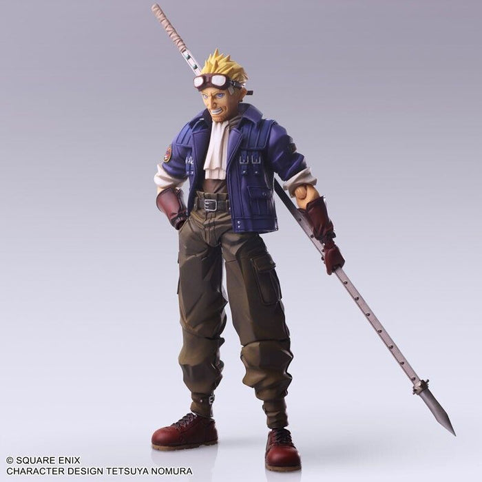 Square Enix Final Fantasy VII Bring Arts Cid Highwing Action Figure JAPAN
