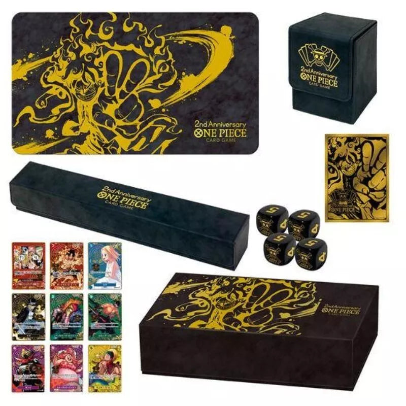 BANDAI ONE PIECE Card Game 2nd ANNIVERSARY SET Full Set TCG JAPAN OFFI — ToysOneJapan