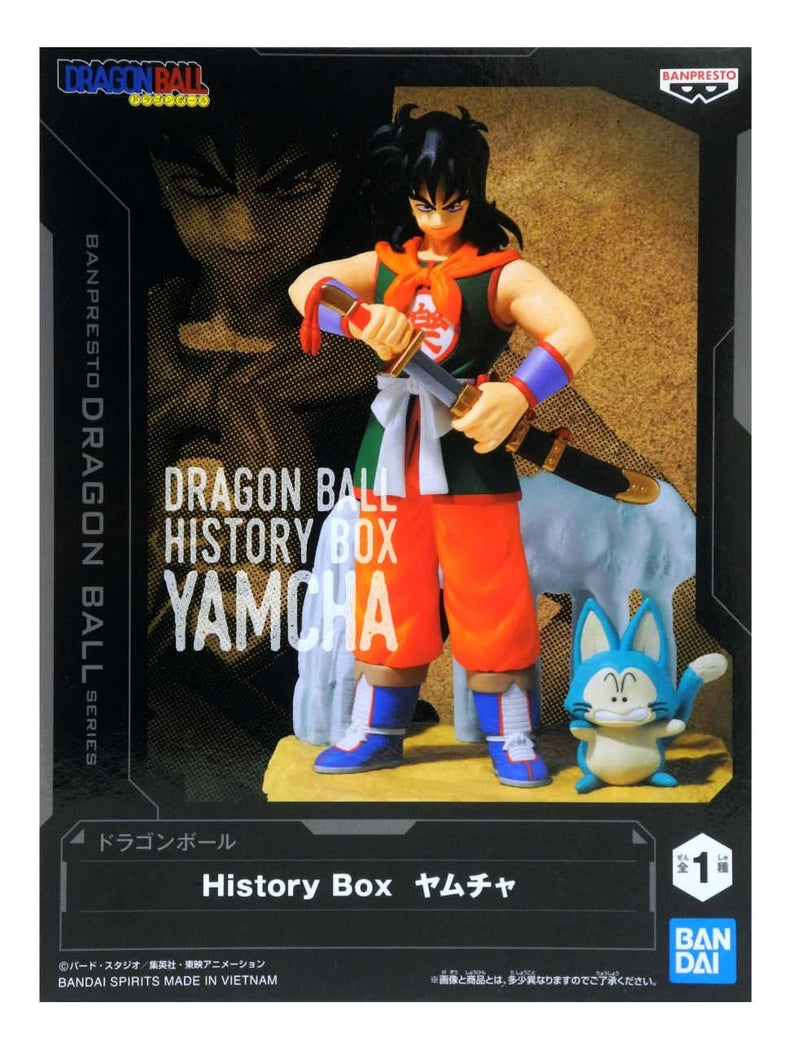 Banpresto Dragon Ball History Box Yamcha Figure JAPAN OFFICIAL