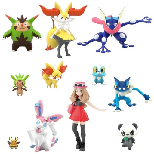 BANDAI Pokemon Scale World Kalos Region Figures Set JAPAN OFFICIAL
