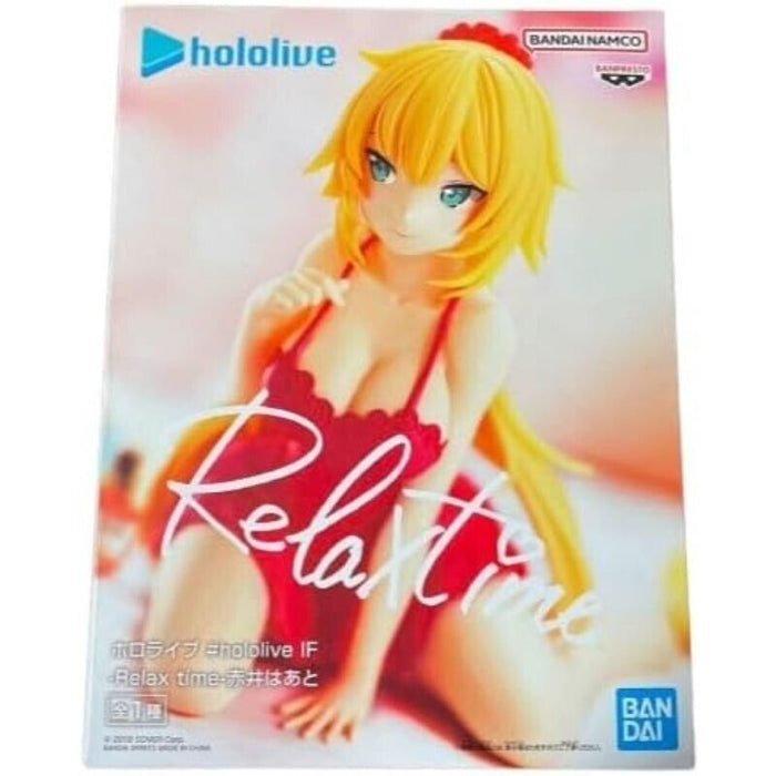 Banpresto Hololive If Relax Time Haato Akai Figure JAPAN OFFICIAL