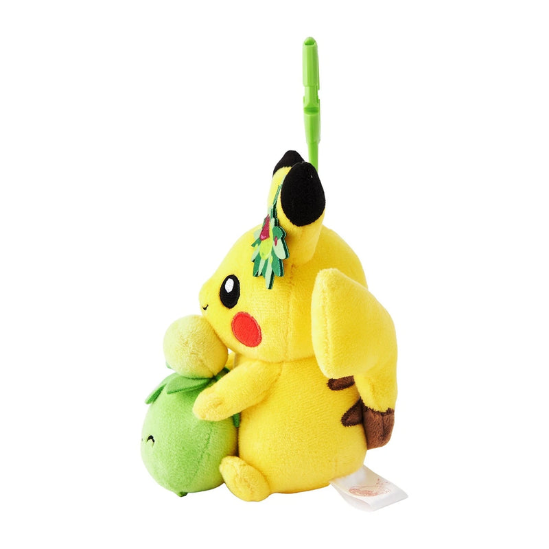 Pokemon Center Original Plush Keychain Pokemon Center Kagawa Pikachu & Smoliv