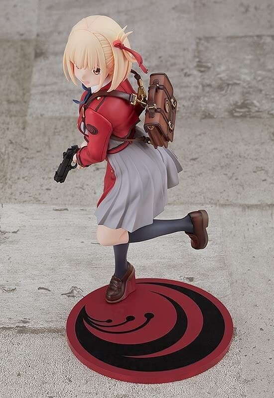 Bom Smile Company Lycoris Recoil Chisato Nishikigi 1/7 Figura Japão Oficial