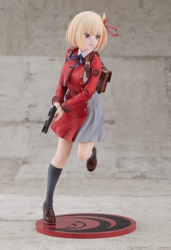 Bom Smile Company Lycoris Recoil Chisato Nishikigi 1/7 Figura Japão Oficial