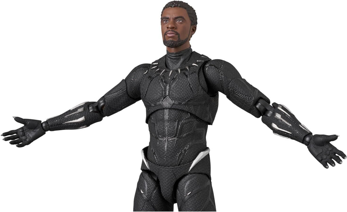 Medicom Toy Mafex n. 230 Black Panther Ver.1.5 Action Figure Giappone Funzionario